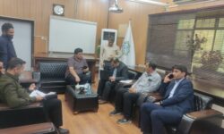 آغاز به کار شهردار جدید مسجدسلیمان با دیدار مستقیم با مردم