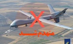 یک فروند پهپاد MQ۹ در شرق تنگه هرمز منهدم شد