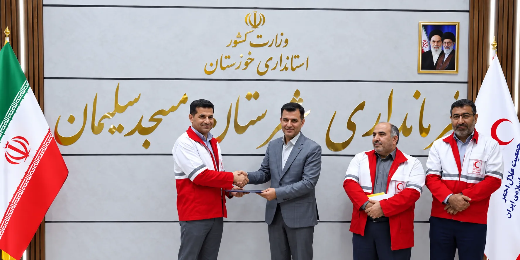 شاپور باقری سرپرست جمعیت هلال‌احمر مسجدسلیمان شد